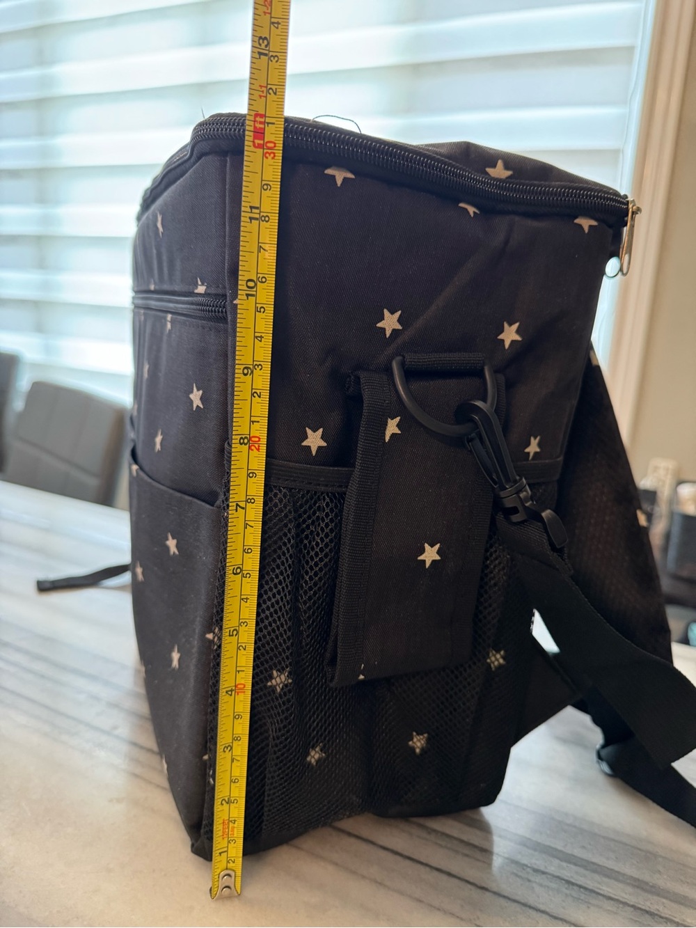 Black Large Capacity Multi-Functional Diaper Bag - Picture 7 of 9